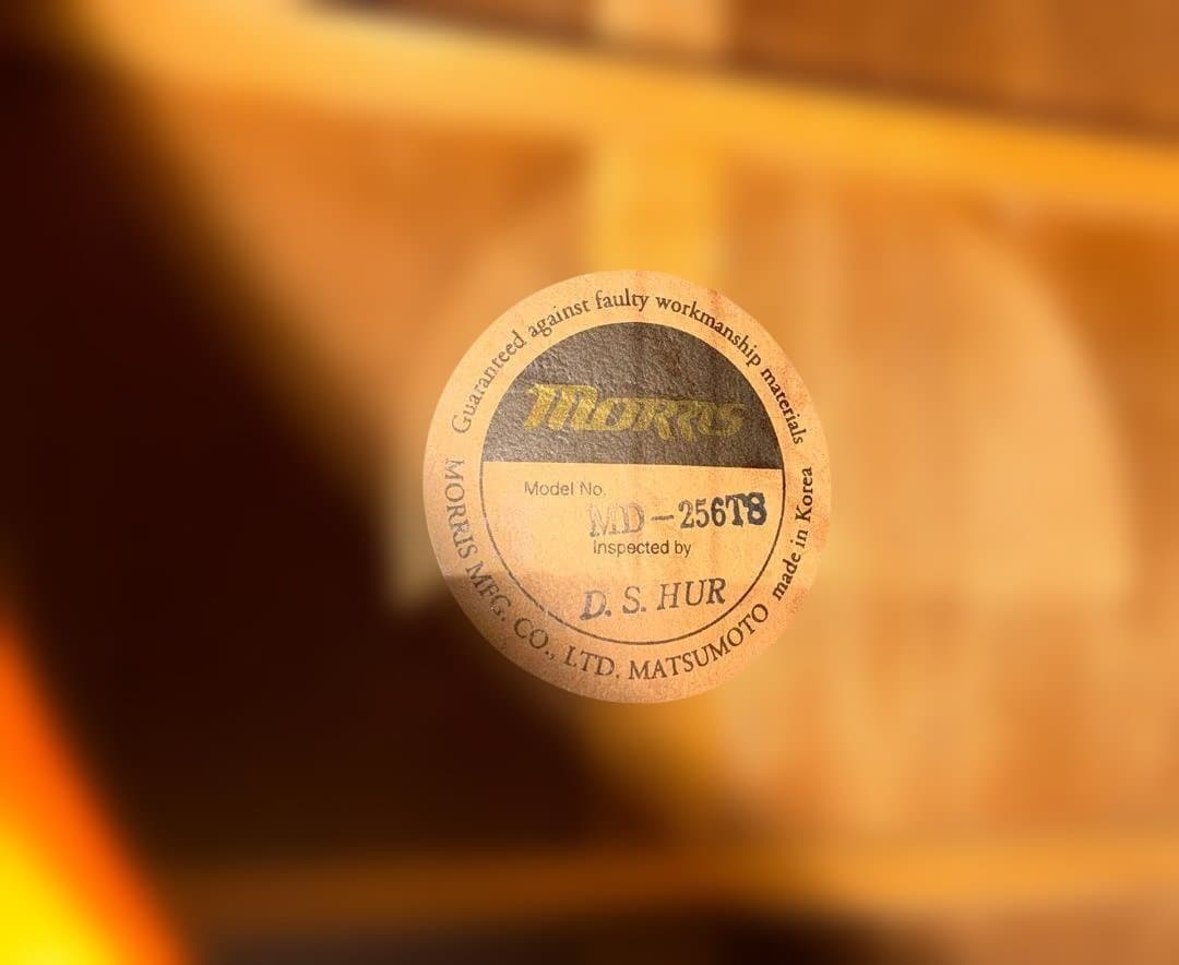 ★　美品！綺麗な音色！モーリスMD256TS　低弦高調整済み　試聴動画有り★