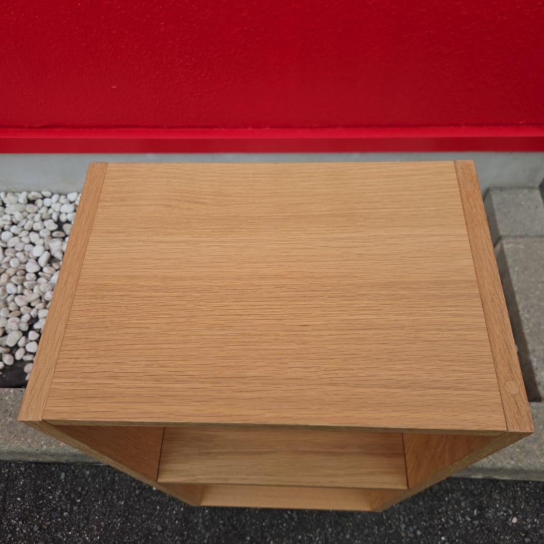 無印良品 スタッキングシェルフ・2段・オーク材