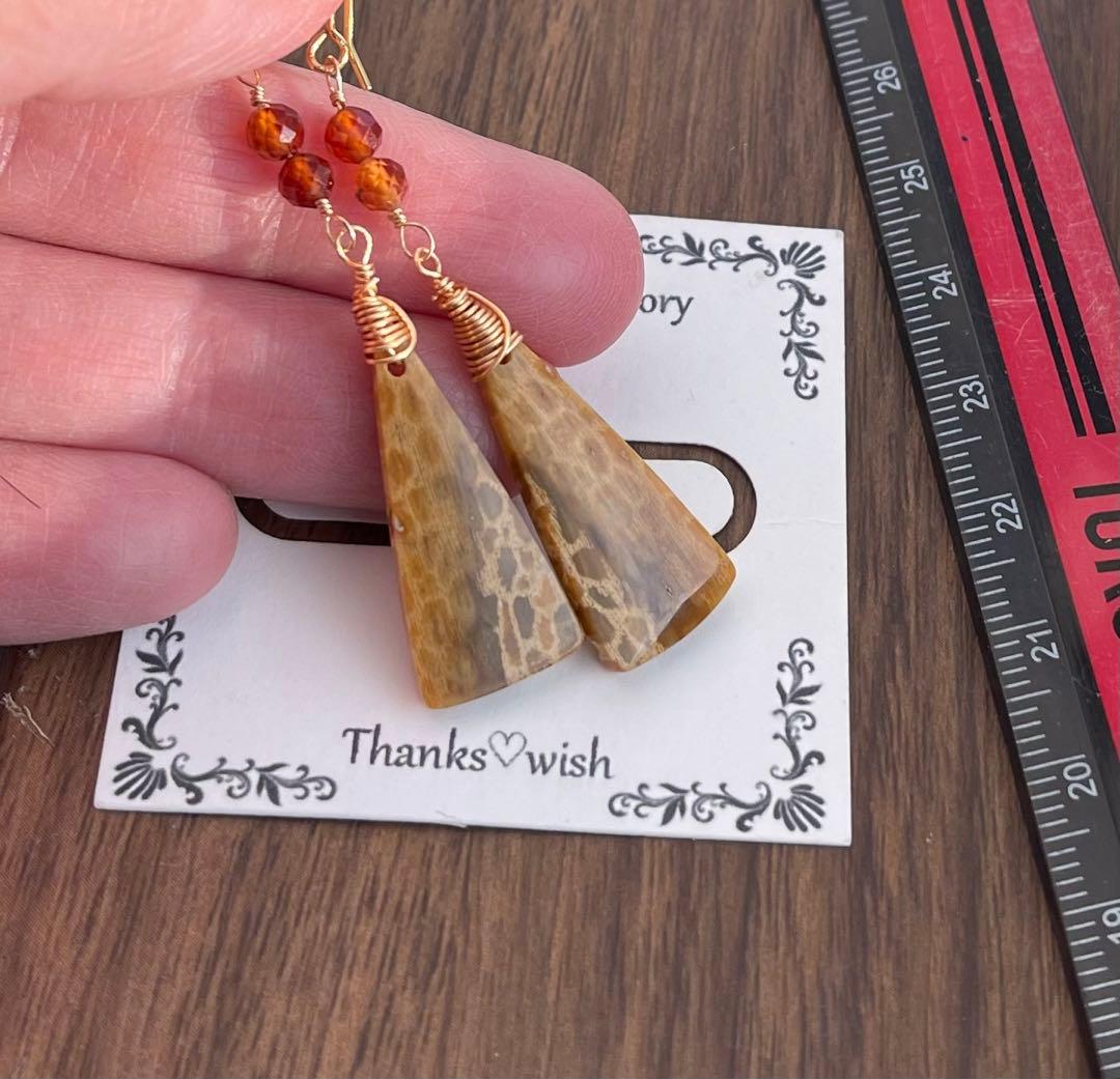 アニマルシリーズ·͜· ︎︎パームウッドのピアスチャーム☆