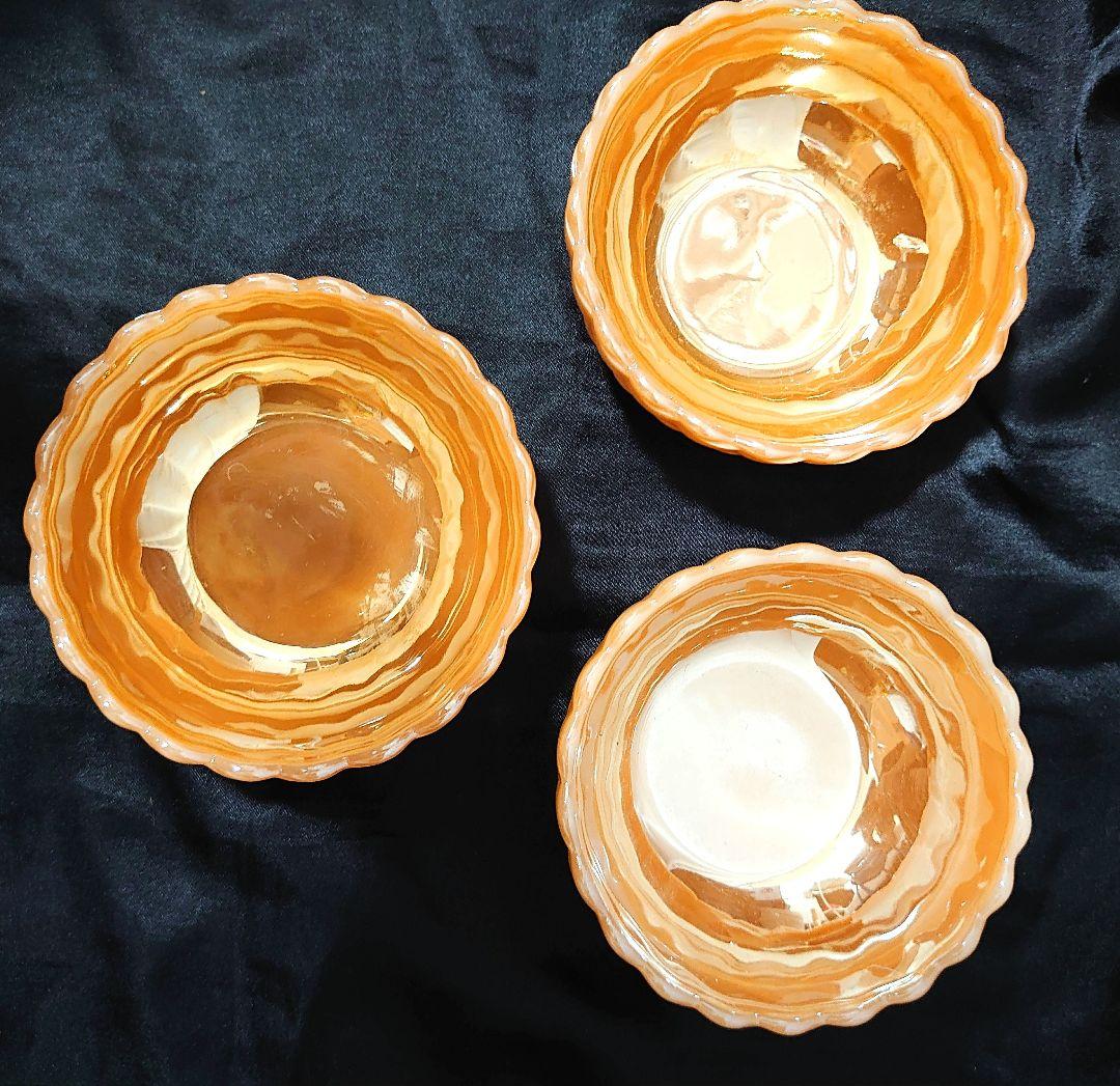 ファイヤーキング アンカーホッキング ピーチラスター フルーツボウル バブル3つ