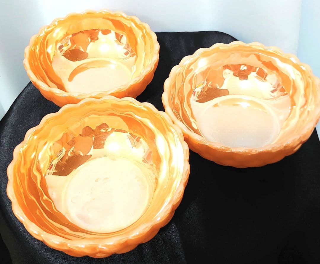 ファイヤーキング アンカーホッキング ピーチラスター フルーツボウル バブル3つ