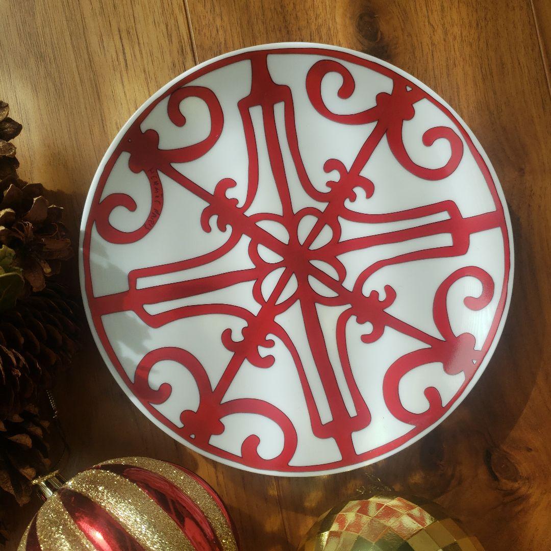 HERMES♡クリスマスプレート2枚セット