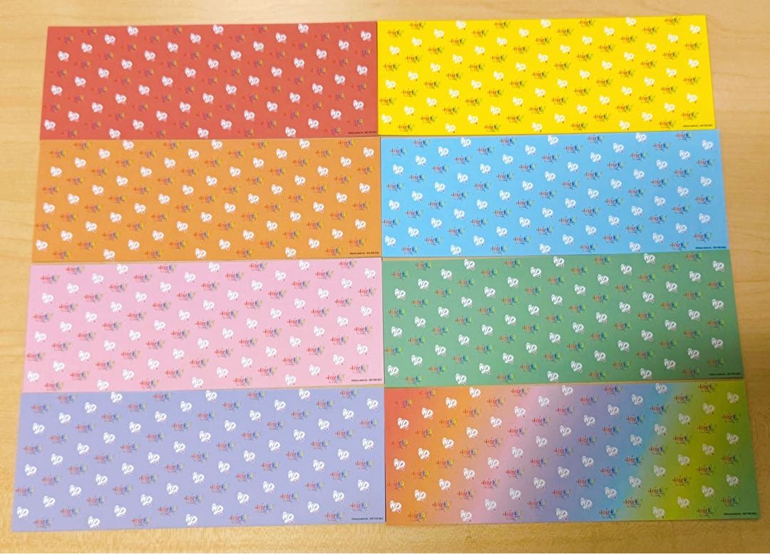 なにわ男子 会場限定 チケット型カード・なにふぁむパス コンプリート