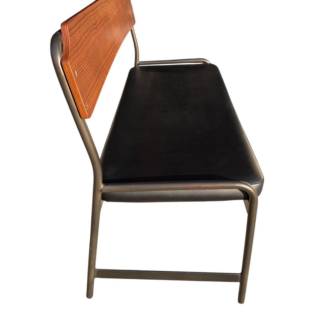 【極美品】unico ウニコ HOXTONベンチ イス レザー