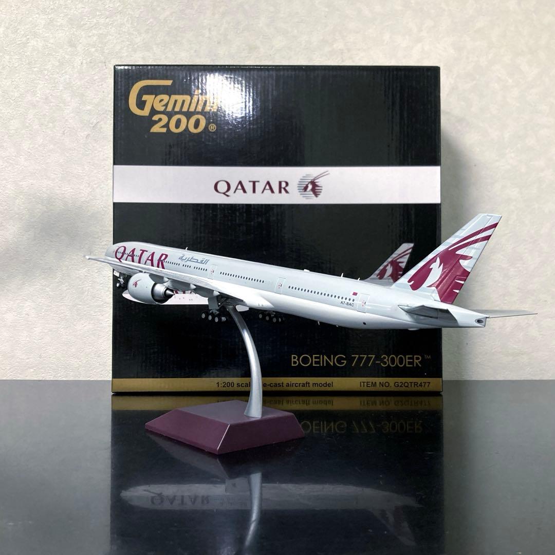 Gemini Jets] 1/200 カタール航空 B777-300ER