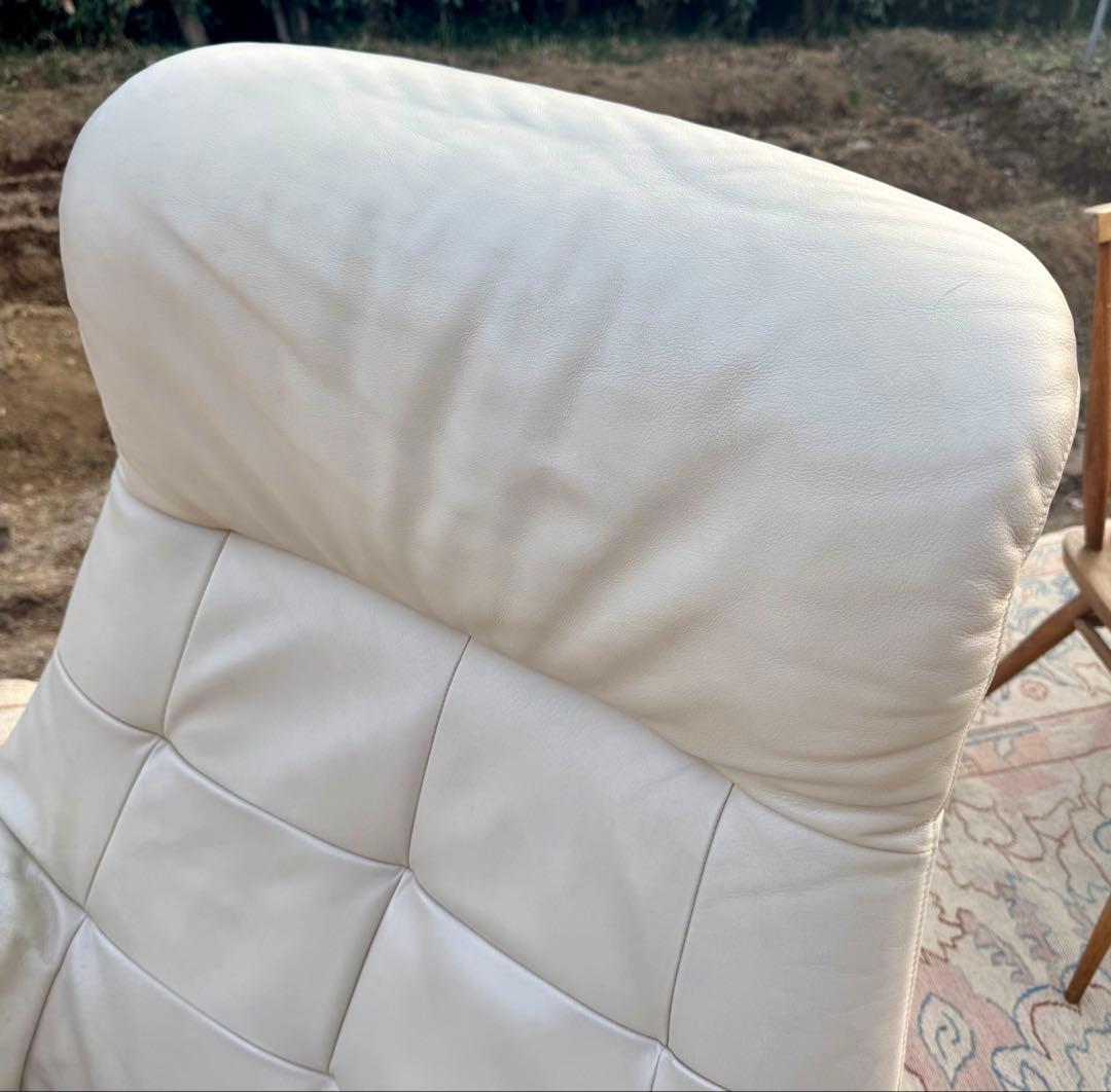 カリモク THE FIRST リクライナー＆オットマン L 本革