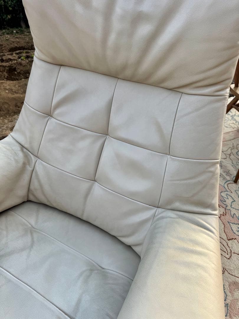 カリモク THE FIRST リクライナー＆オットマン L 本革