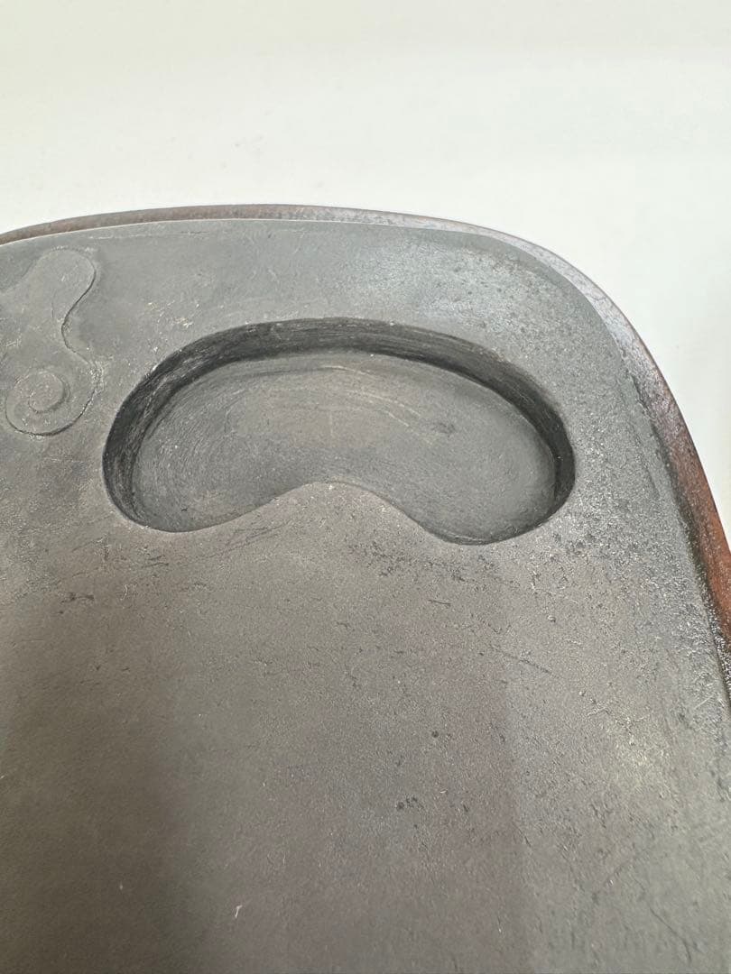 老坑 端渓硯 中華民国 # 古硯 清朝 書道 筆墨硯紙 文房具 中国唐物 水