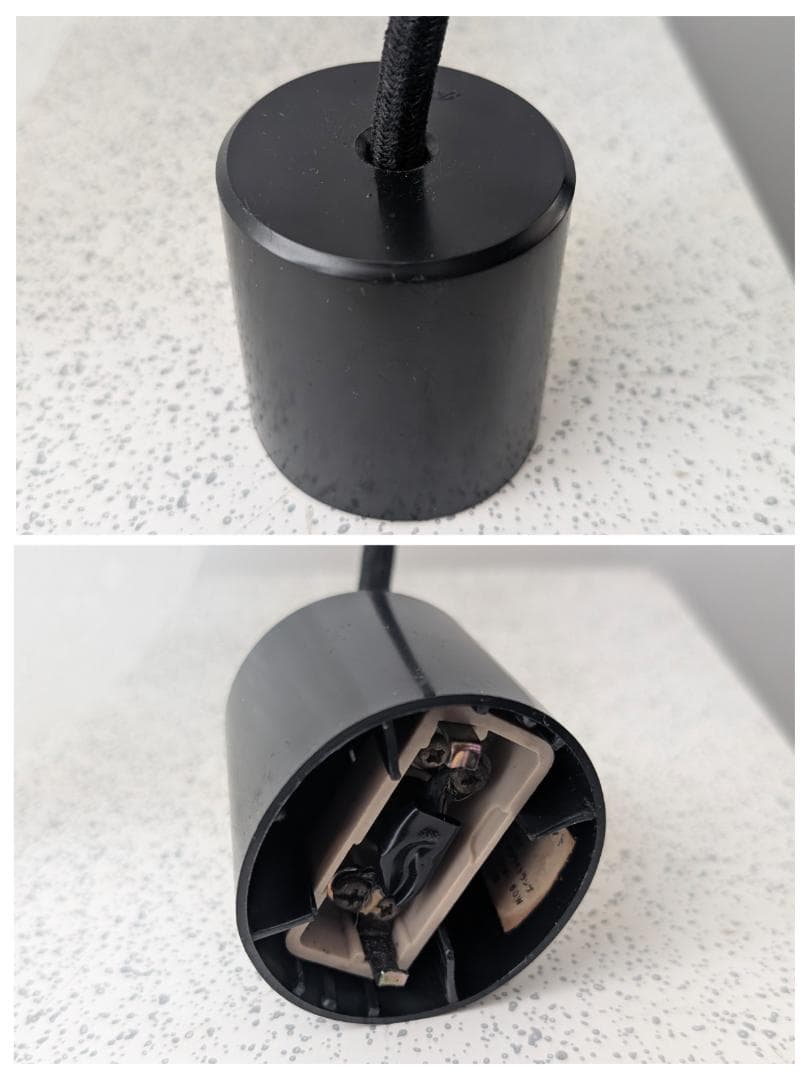 ビンテージ ガラス ペンダントランプ かぼちゃ型 ジャパンディ レトロポップ