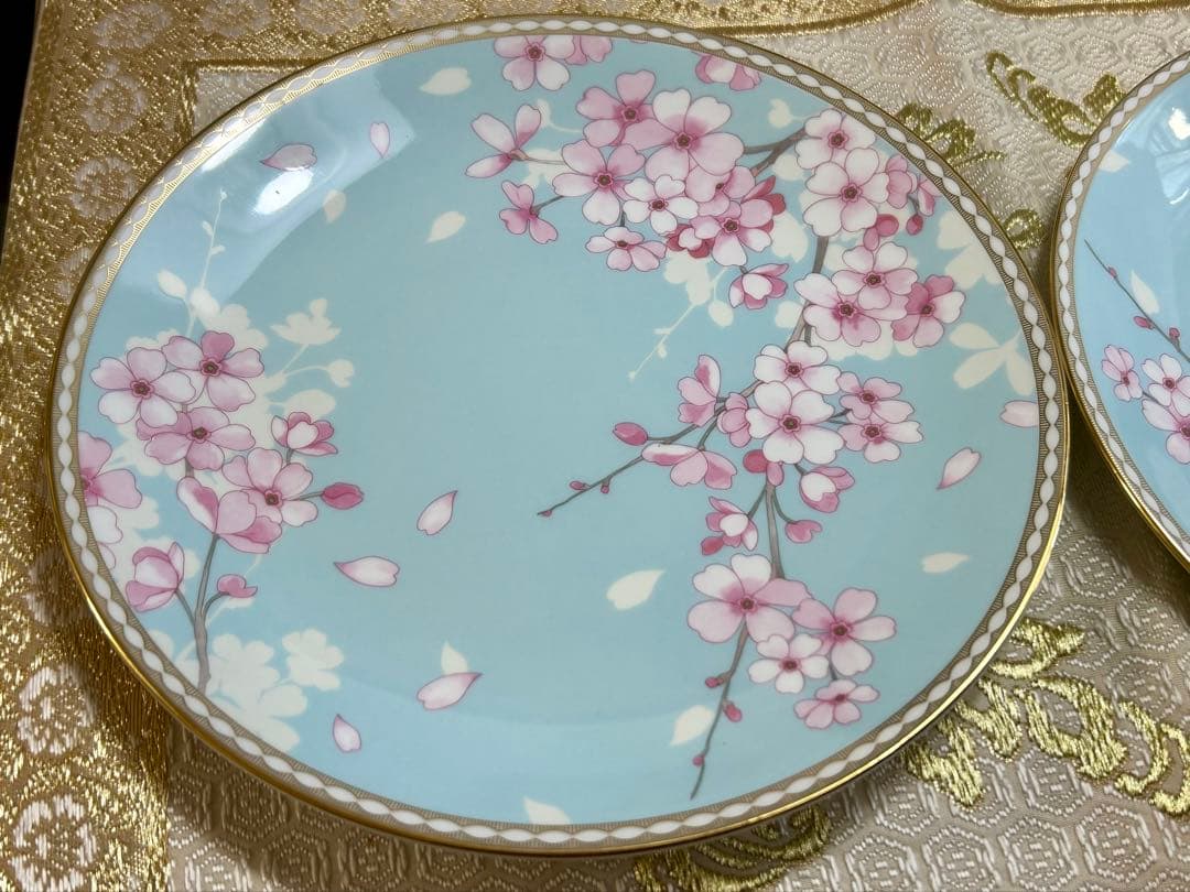 ウェッジウッド スプリングブロッサム　プレート ２枚セット