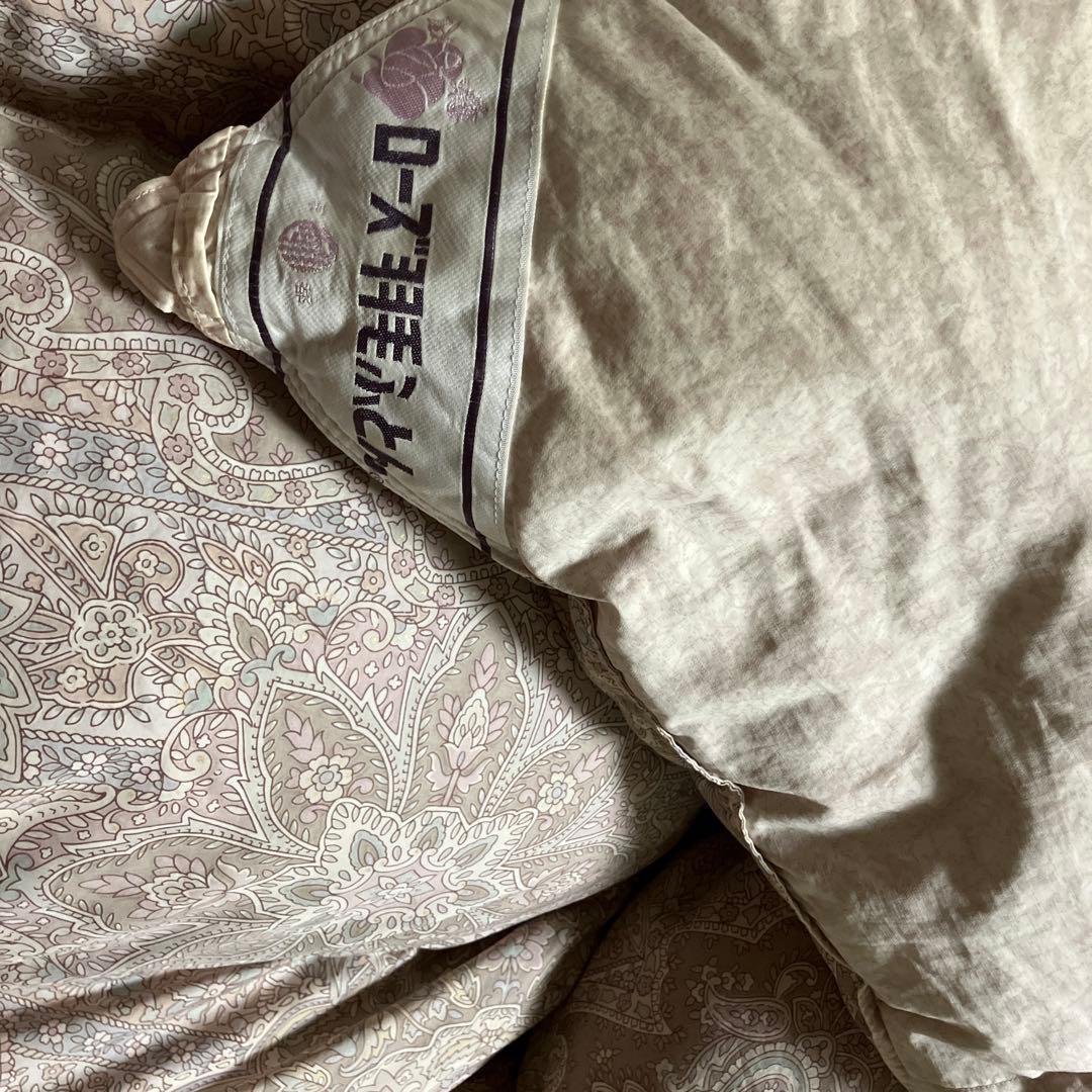 羽毛布団　西川　シングル　冬用