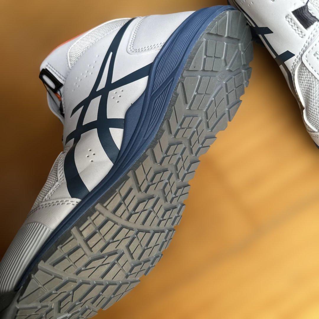 ⭐︎新品未使用⭐︎安全靴 ハイカット グレー オレンジ