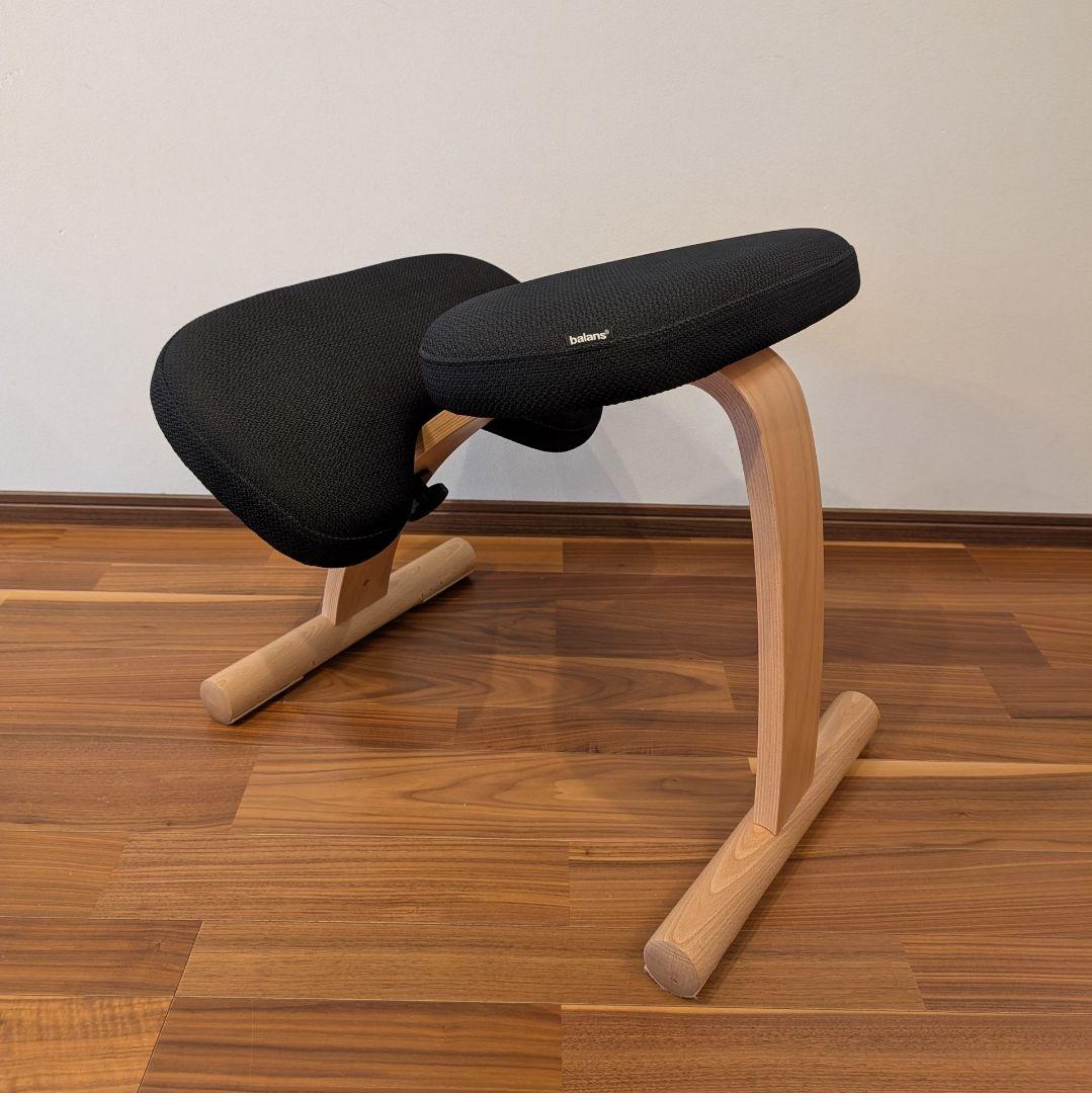 バランスラボ バランスチェア バランスイージー ブラック 通常フレーム 中古美品