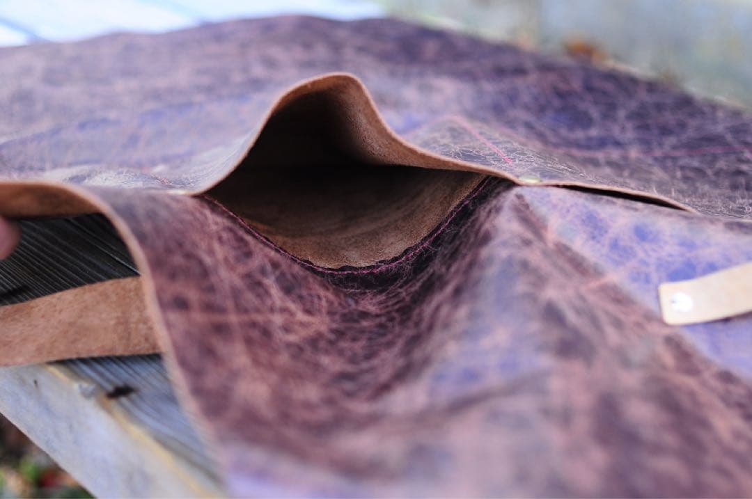 本革　エプロン　美容師向け　DIYバーベキュー