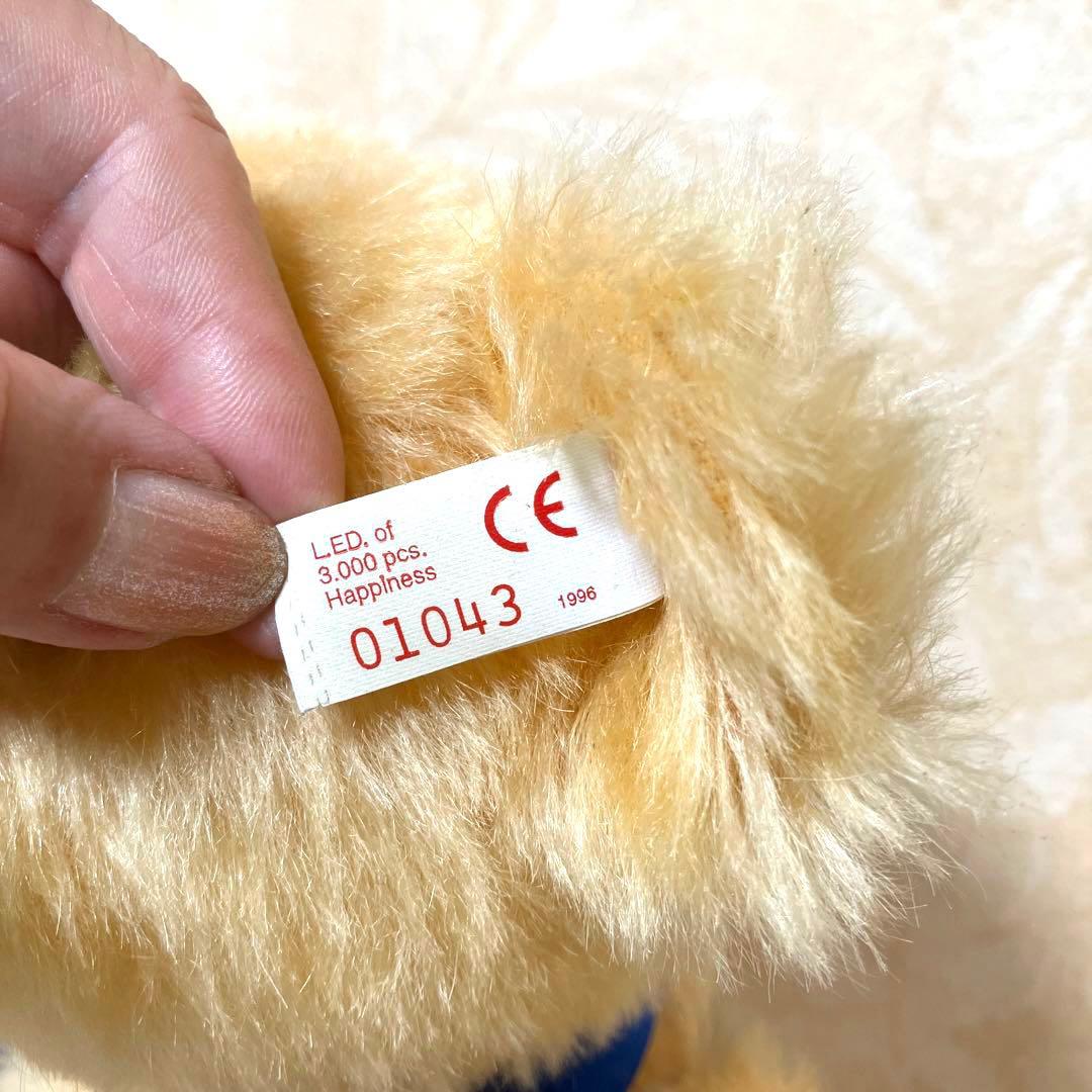 シュタイフテディベア アジアンハピネス1996年 アンティーク40cm