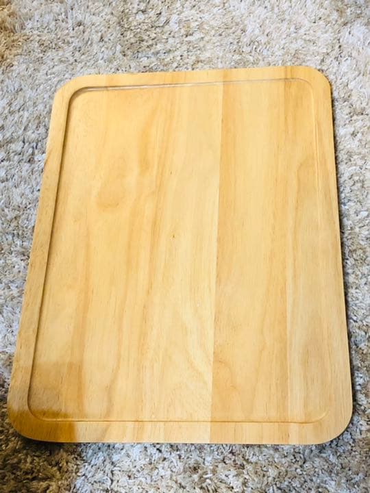 【新品】トレイマット　ウッドトレイ　4枚セット