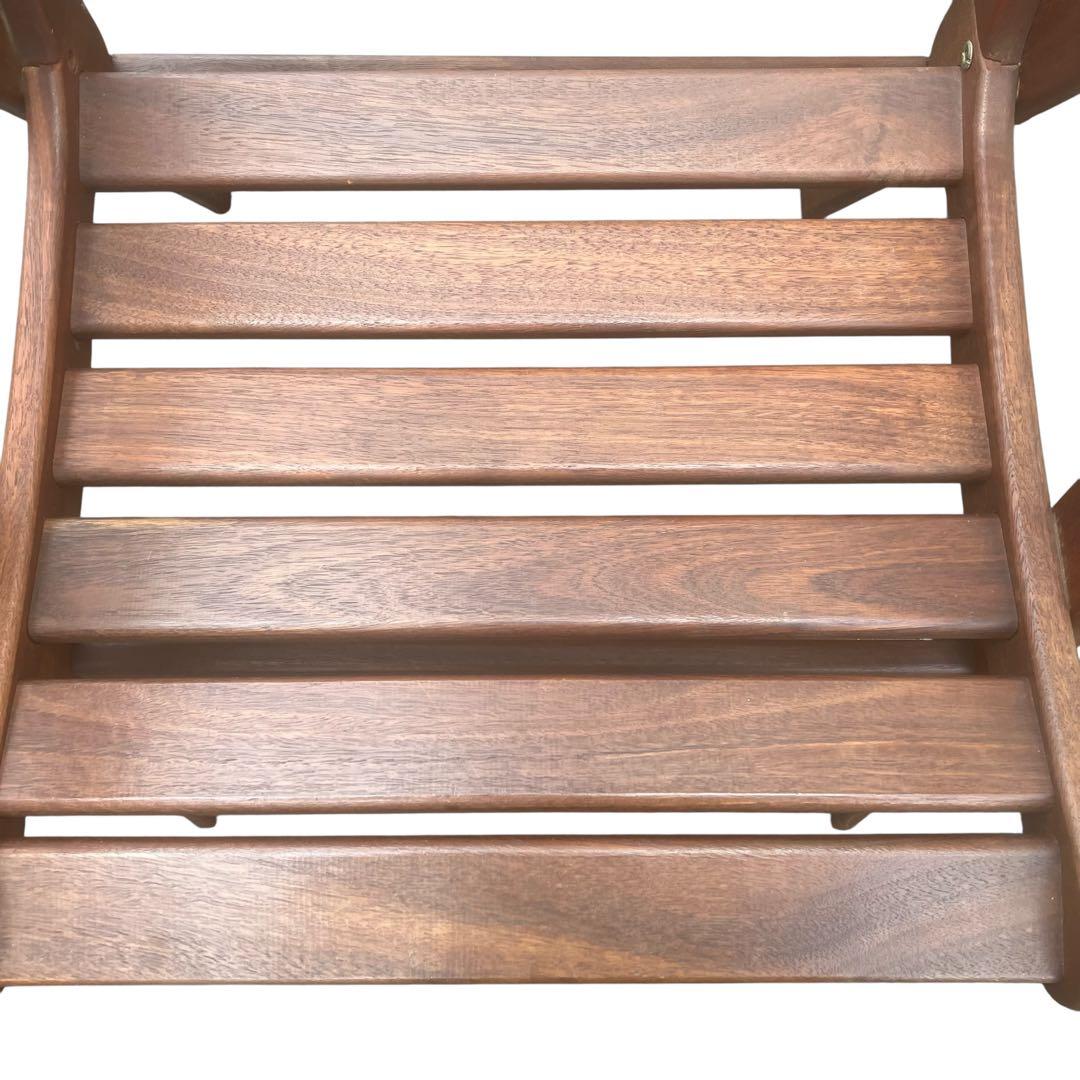 ガーデンチェア　ウッドチェア　デッキチェア　無垢材　チーク材　木製　庭