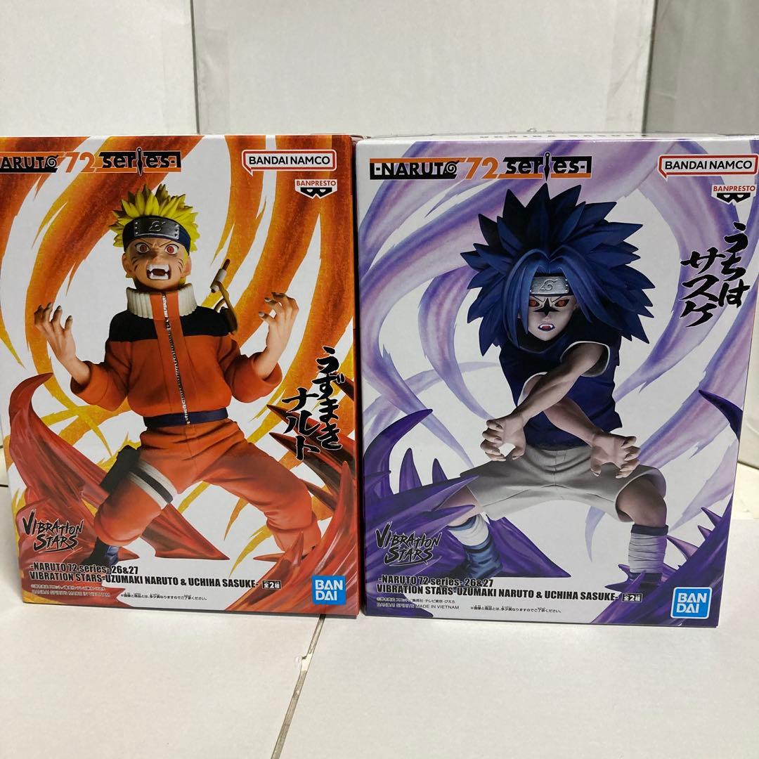 新品・未開封】VIBRATION STARS ナルトとサスケ フィギュアセット