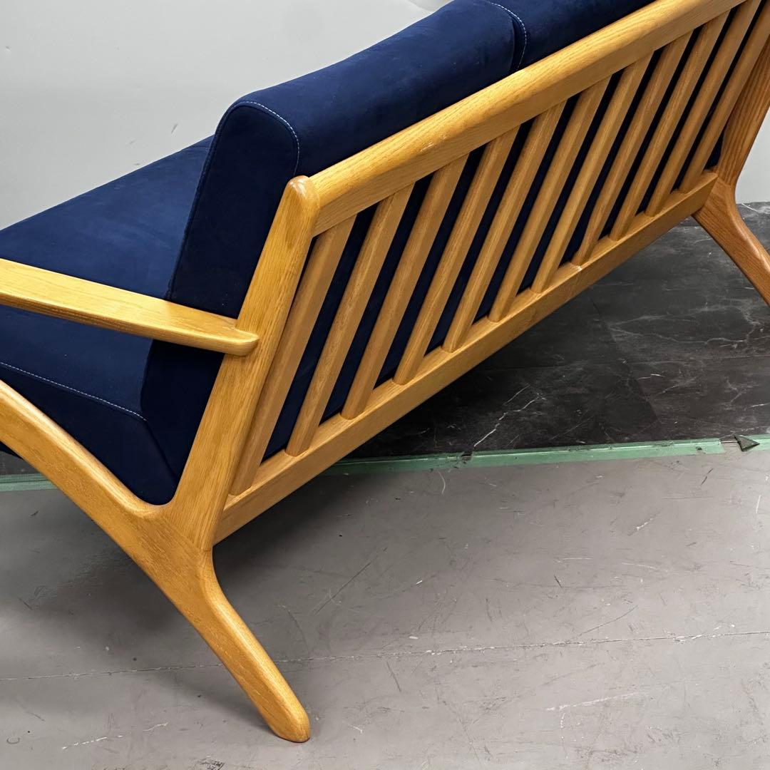 ∞送料込！設置対応◎大塚家具 浜本工芸 S-3950 3人掛けソファ