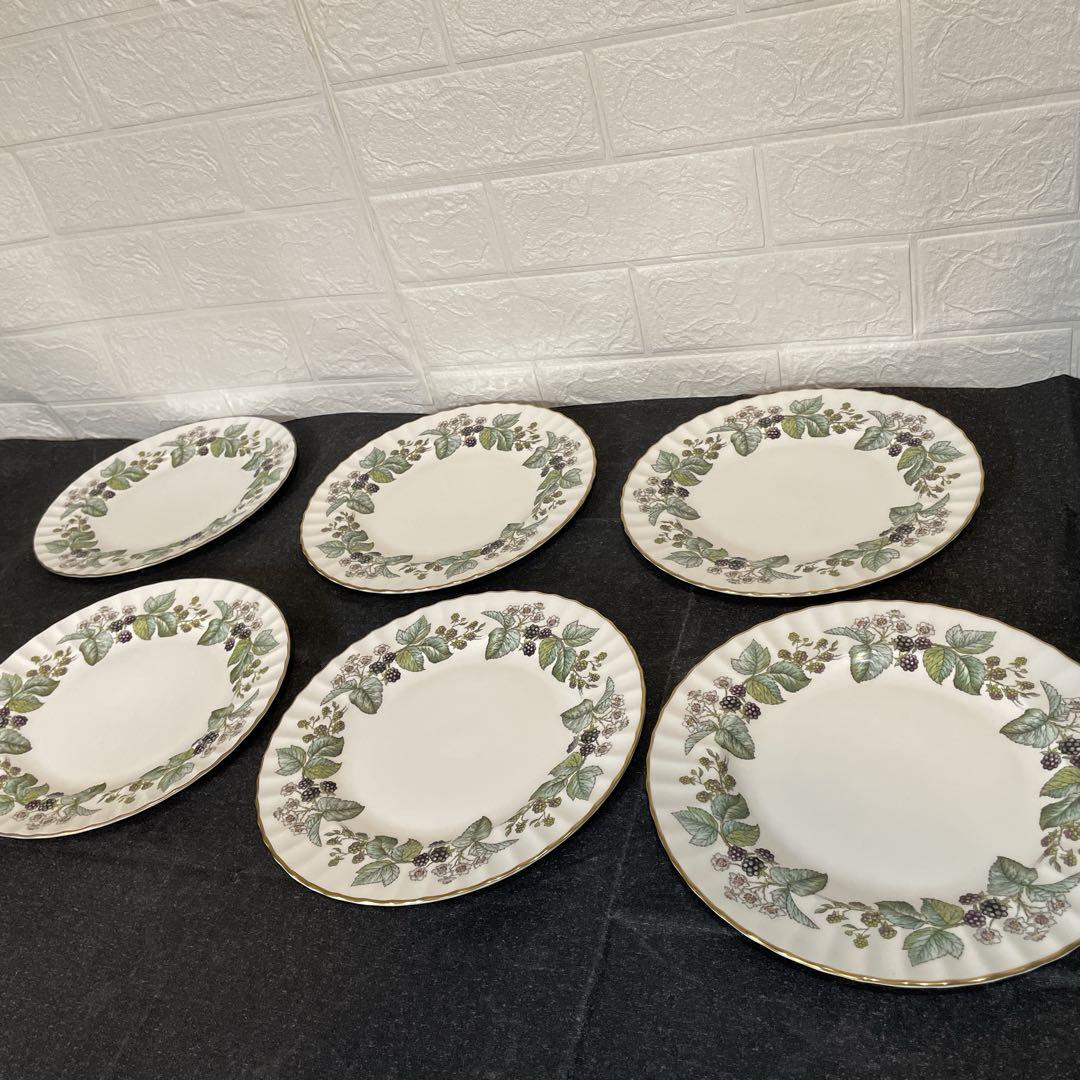 ロイヤルウースター ラビニア プレート 8枚 23cm 23.5cm