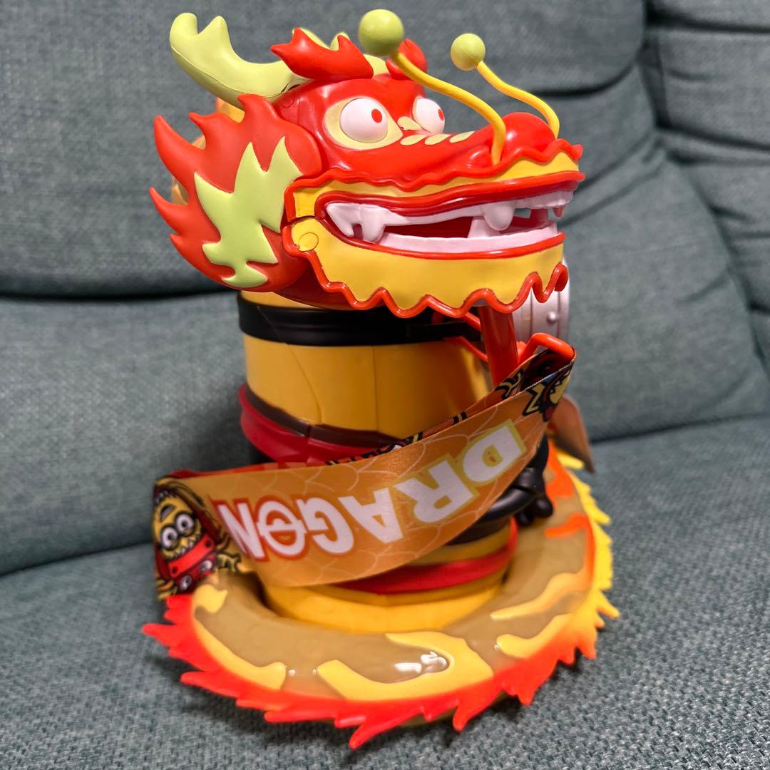 USJユニバーサル・スタジオ・北京限定 ミニオン 龍 辰年 ポップコーン