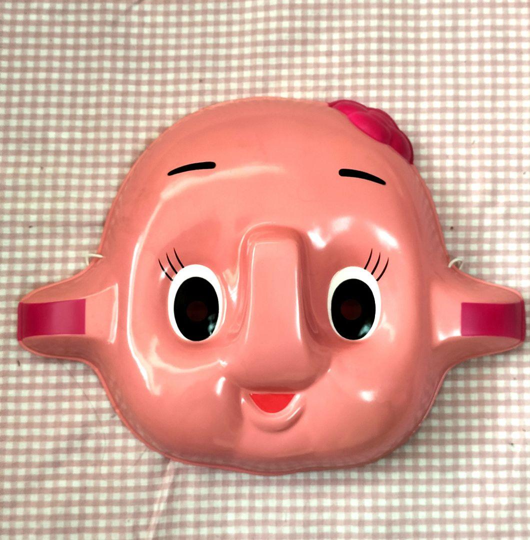 美品☆佐藤製薬サトコちゃん フィギュア 貯金箱　お面　うちわ他５点セット