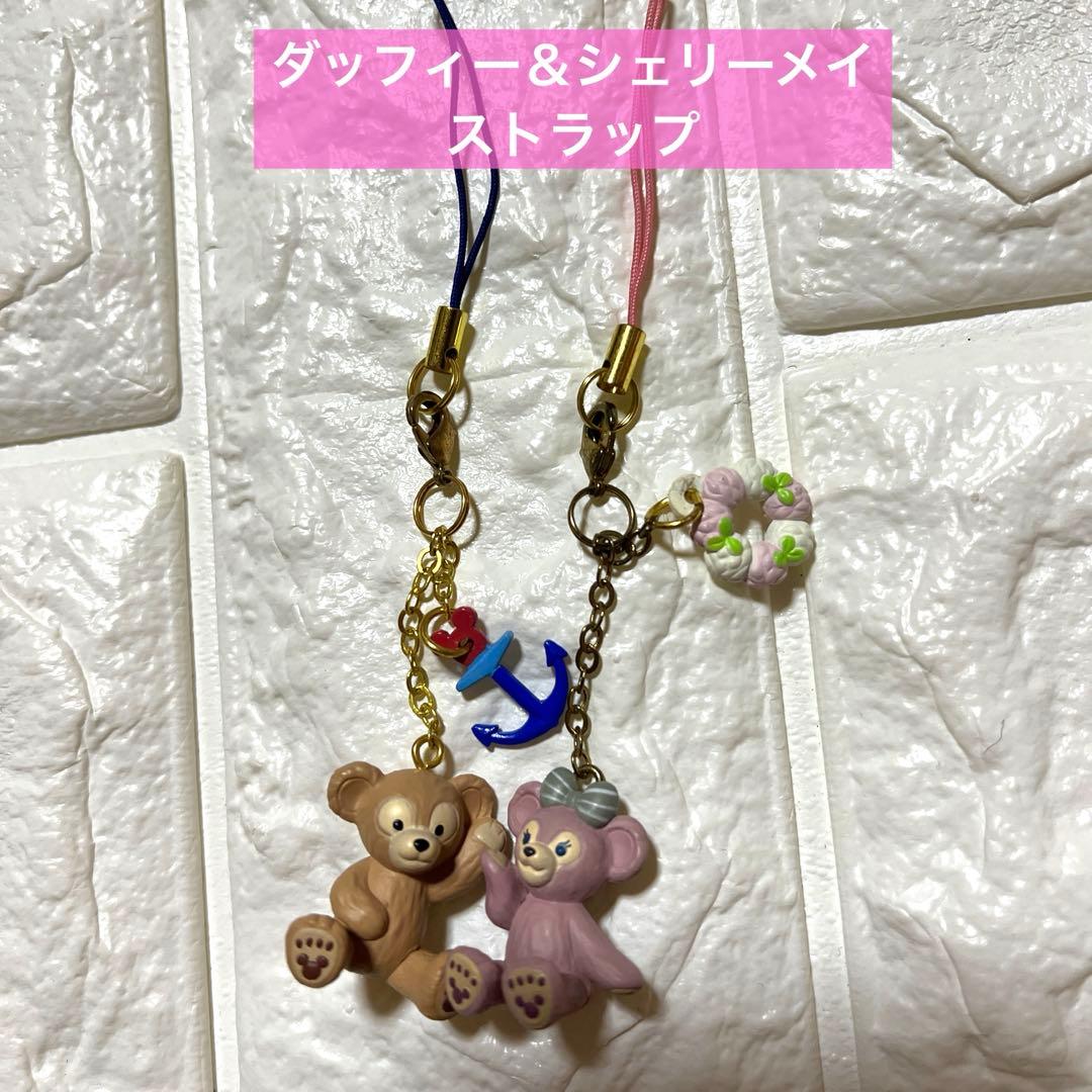 東京ディズニーシー ダッフィー シェリーメイ ストラップセット - メルカリ