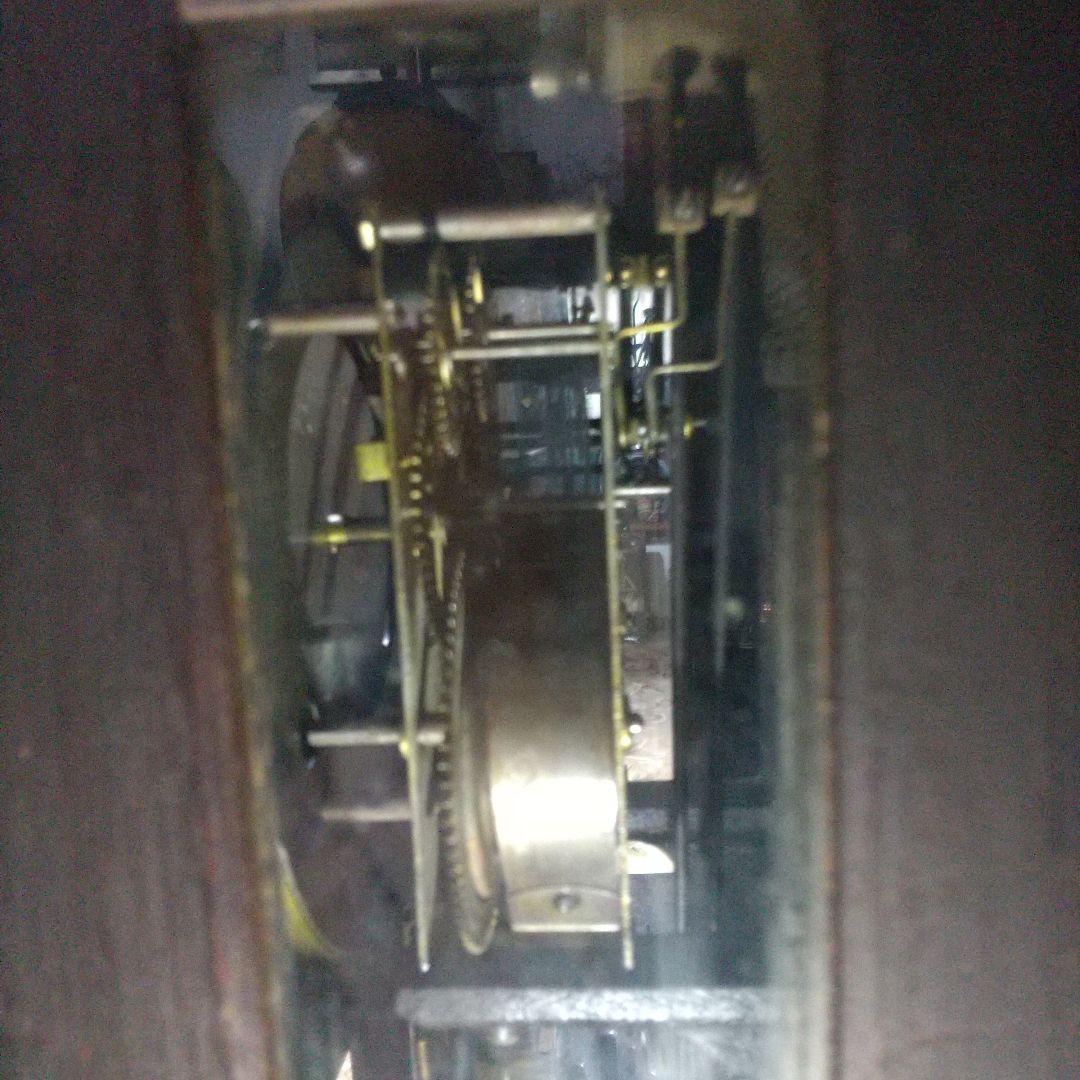 昭和レトロ 柱時計 振り子時計 高さ56cm 稼働品 状態良好