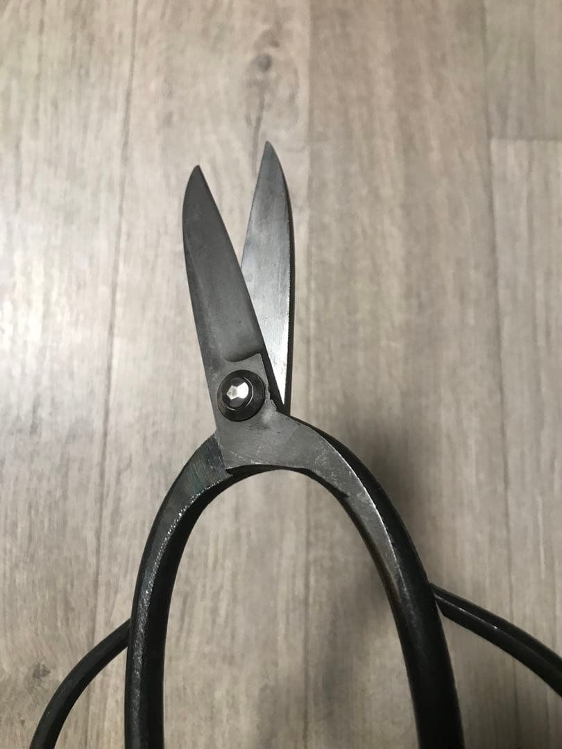 梅善　津島型鋏　庭師型　植木鋏