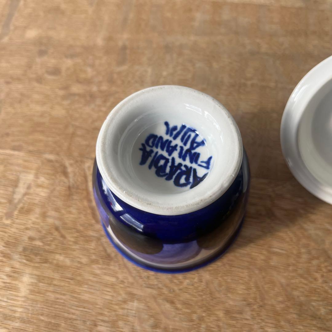 Arabia paju アラビア　パユ　シュガーボウル　蓋付き