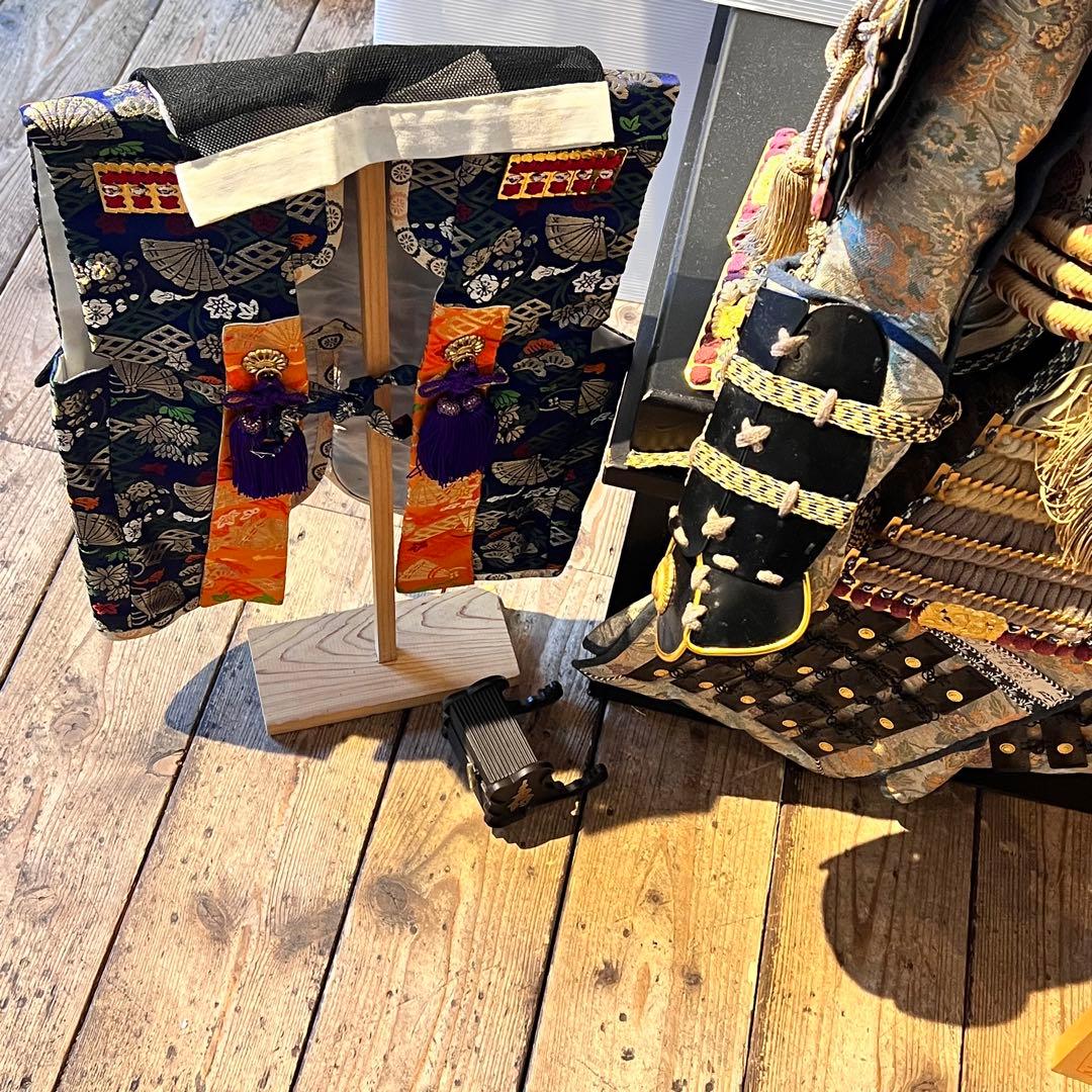 子供着用鎧　将　延享　景光作　兜　置物　五月人形　初節句　大きいサイズ