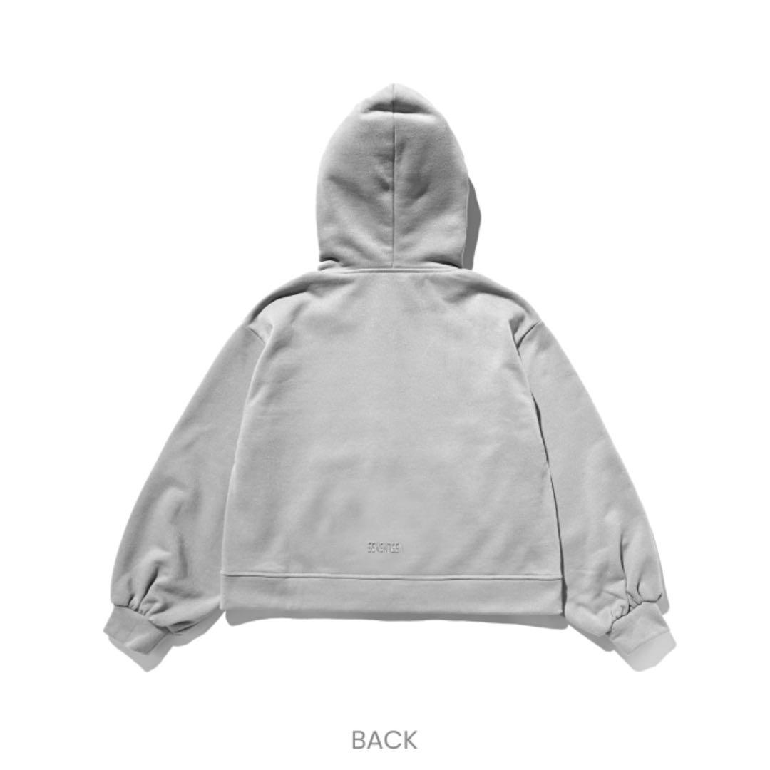 SEVENTEENZIP-UPHOODIE NEW パーカー フーディー グレー - メルカリ
