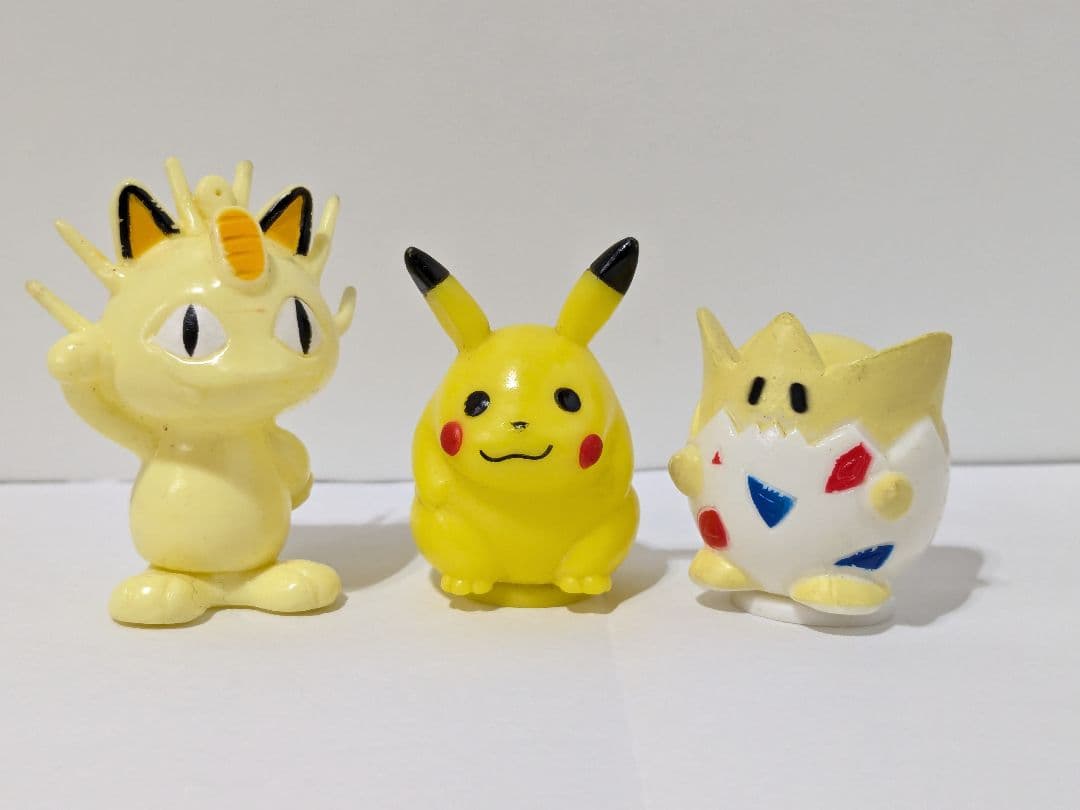 希少】ポケモン ピカチュウ トゲピー ニャース フィギュア すくい人形