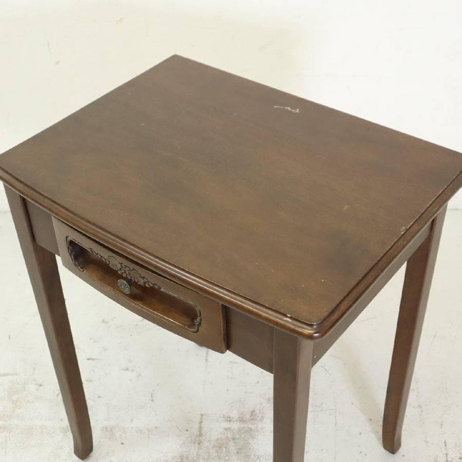 オールドメゾン デスク 葡萄園 マホガニー無垢材 GP604 アンティーク調