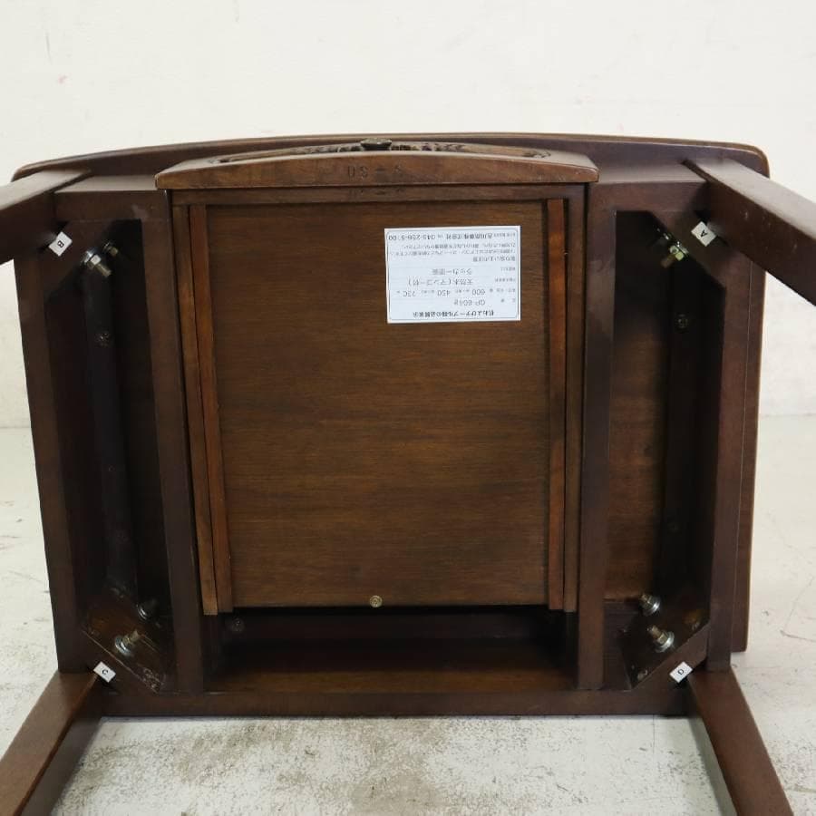 オールドメゾン デスク 葡萄園 マホガニー無垢材 GP604 アンティーク調