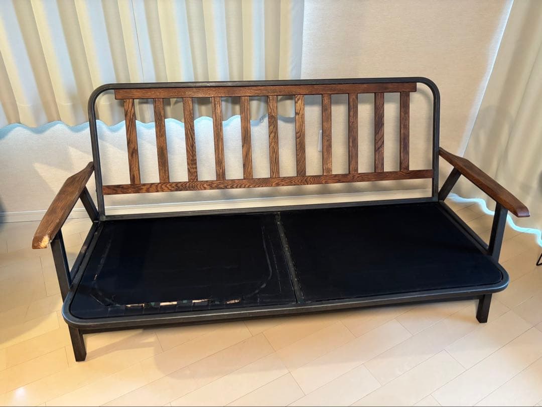 acme furniture grandview sofa ブラウンレザーソファ