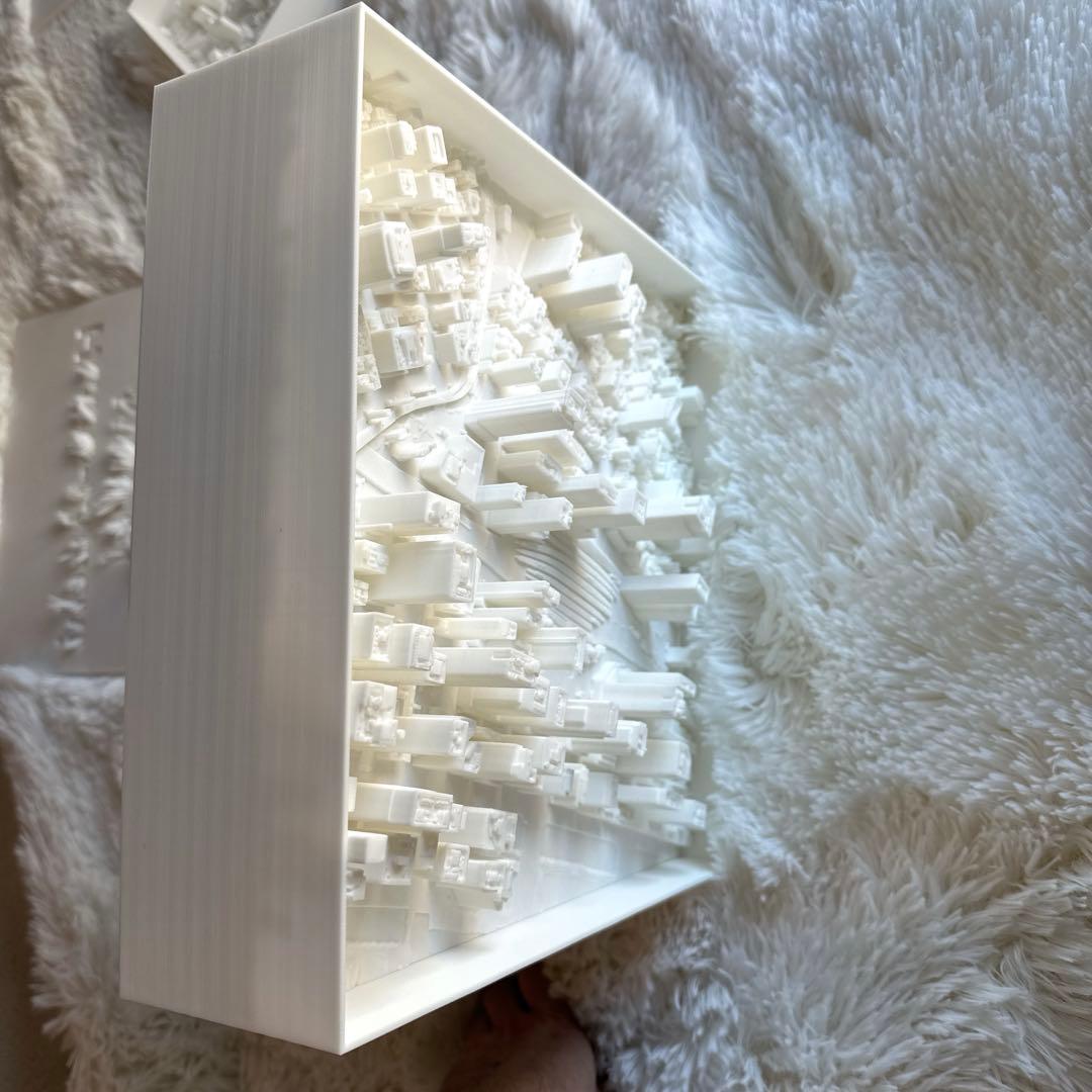 ★5千円値下中！東京駅周辺ビッグサイズ★精密都市模型 1/5000 3Dプリンタ