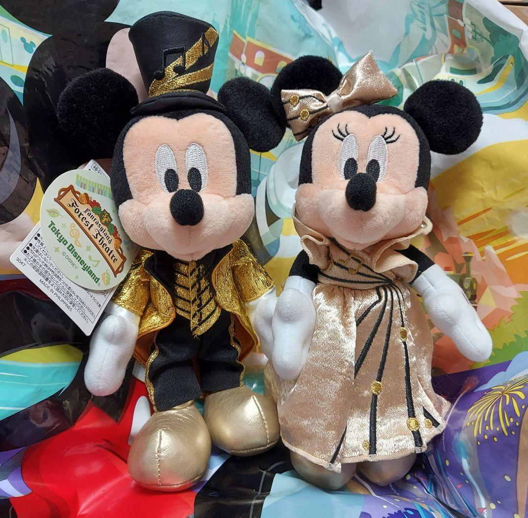 ミッキー&ミニー ぬいぐるみバッジセット『マジカルミュージック