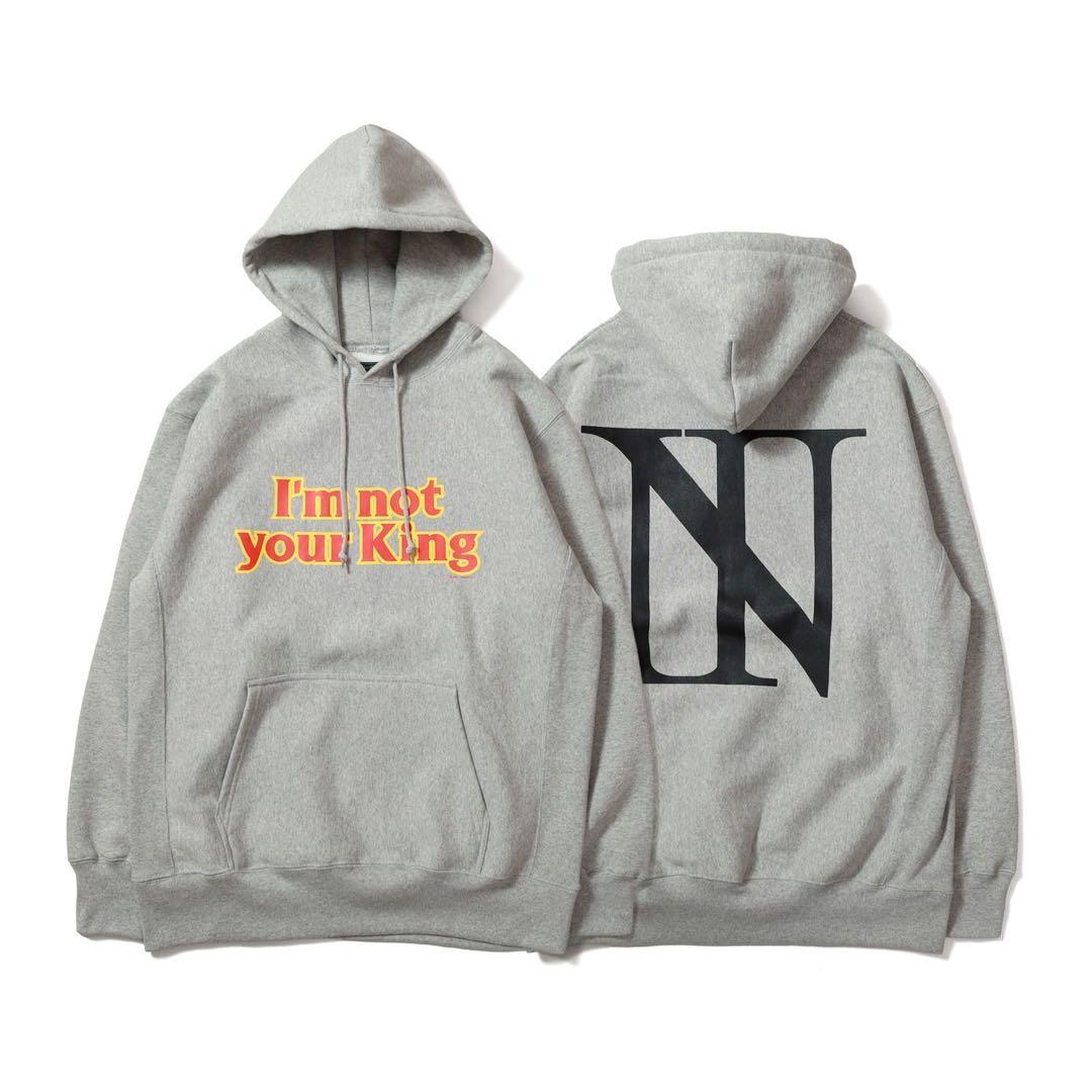 The BONEZ I'm Not Your King Hoodie グレー - メルカリ