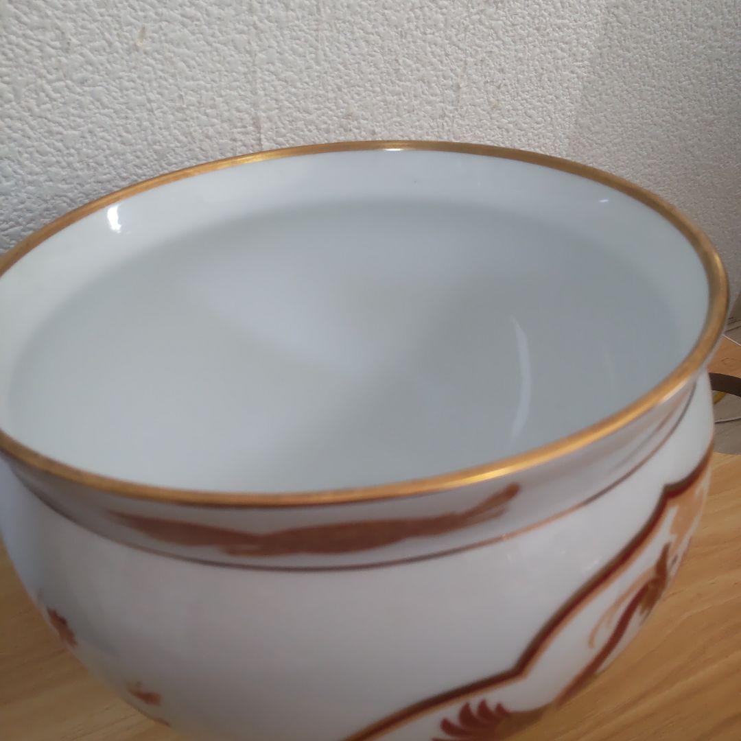 Used 大倉陶園／四神／朱雀／フランクリン•ポーセリン 花器、鉢、茶道