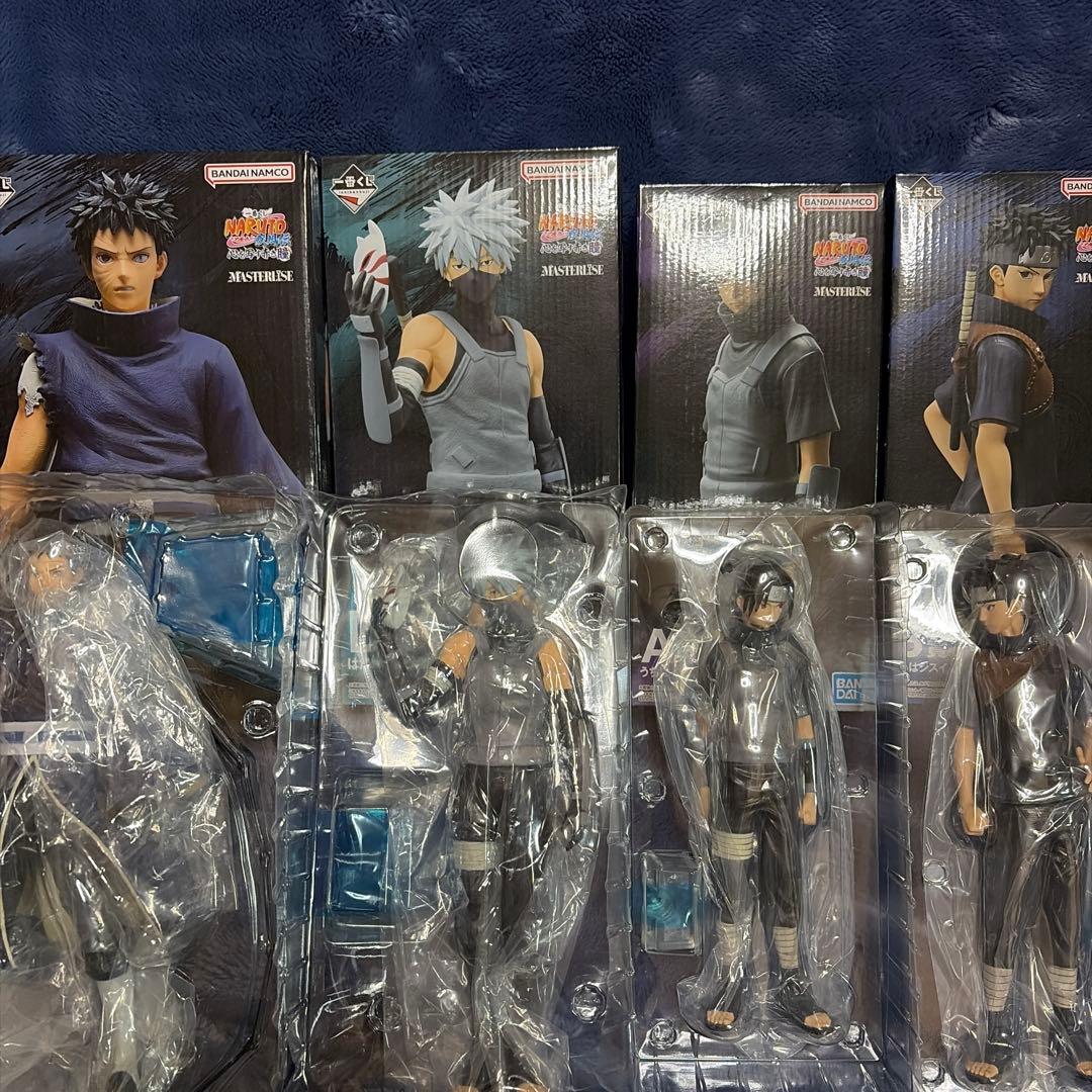 ナルト 暗部フィギュア 4体セット MASTERLISE