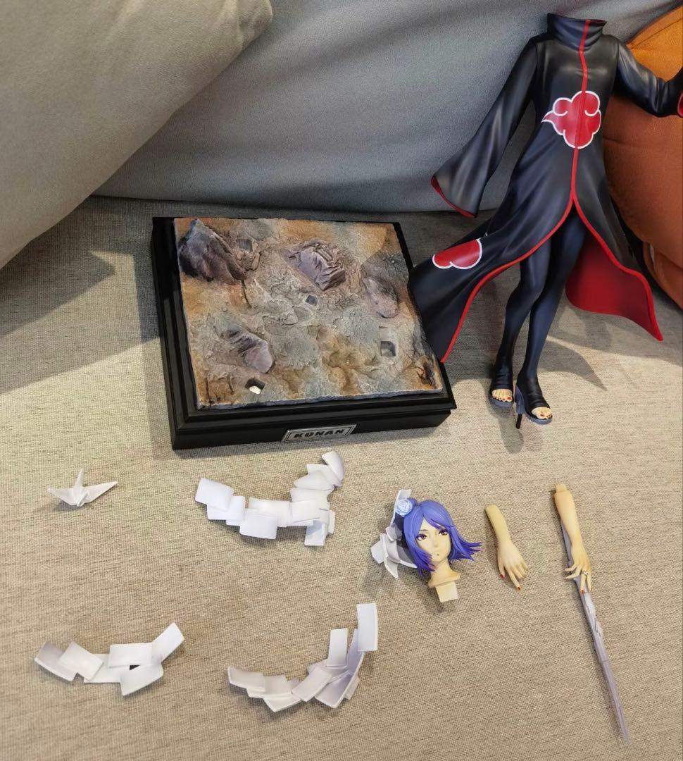 ナルト コナン ガレージキット ガレキ スタチュー①⑥