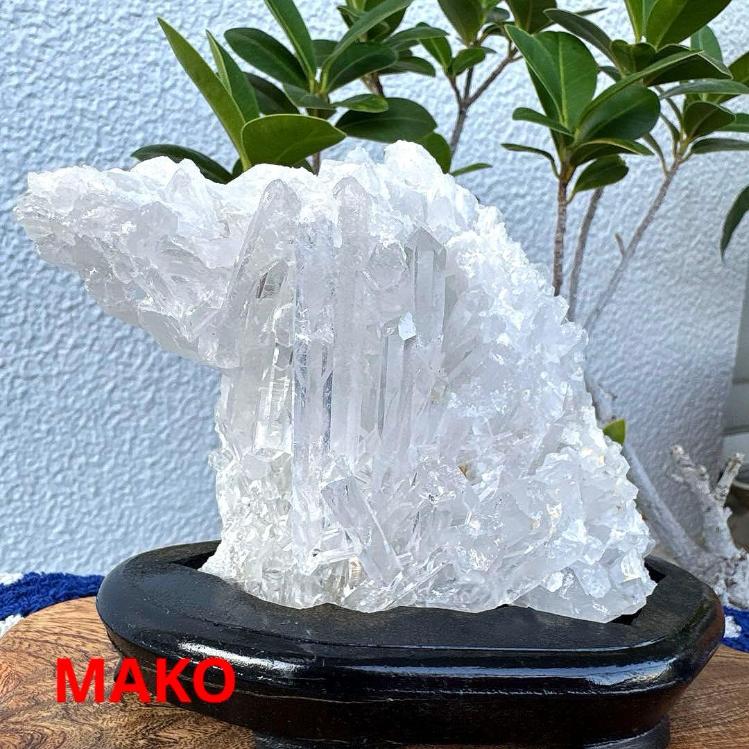 M1772☆水晶クラスター492g☆天然石　原石☆N50116-C