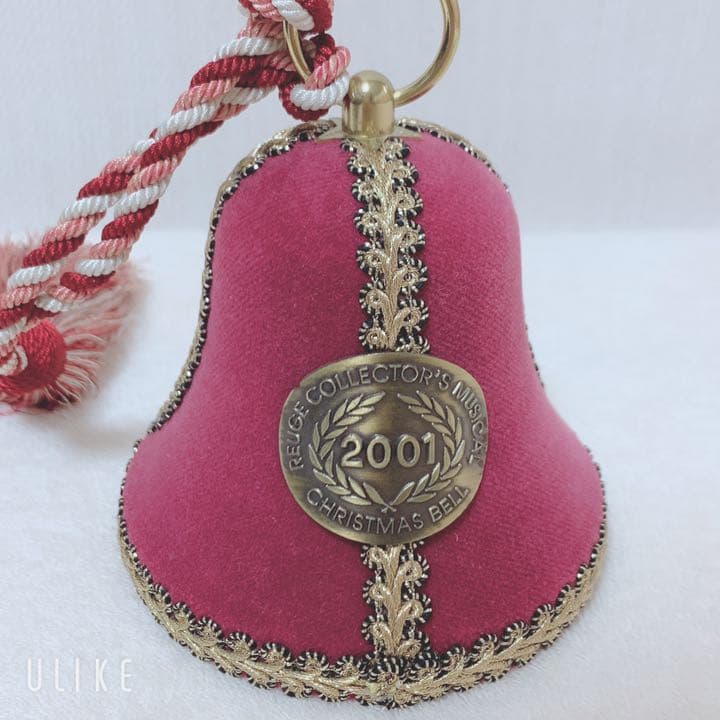 リュージュREUGE MUSICオルゴール　2001年　ワインレッド