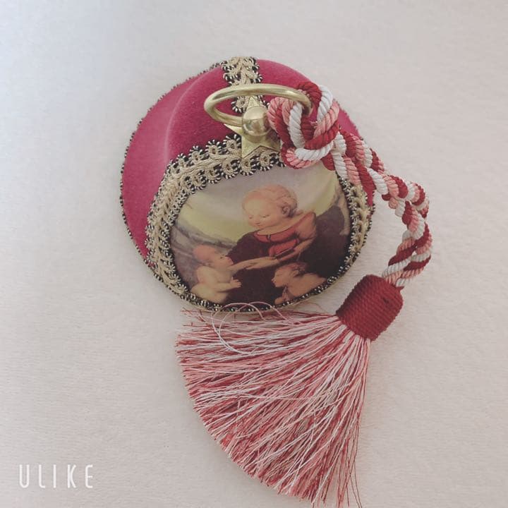 リュージュREUGE MUSICオルゴール　2001年　ワインレッド