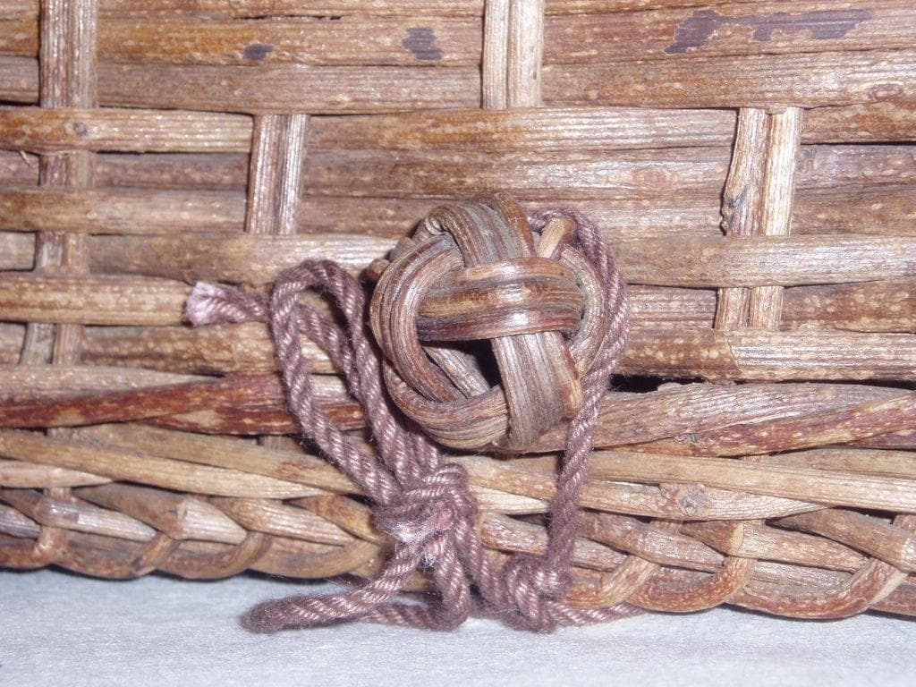 あけび蔓細工「テッシュボックスケース」