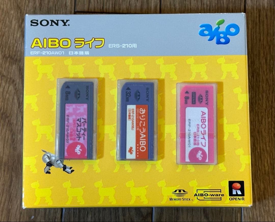 SONY AIBO ERS-210動作品整備済/充電台/無線LAN/ソフト3本 - メルカリ