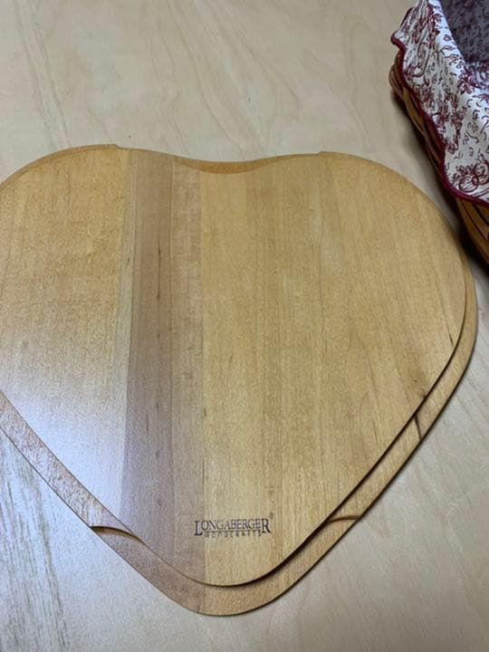 ロンガバーガー　ハート　バスケット　ふた付き