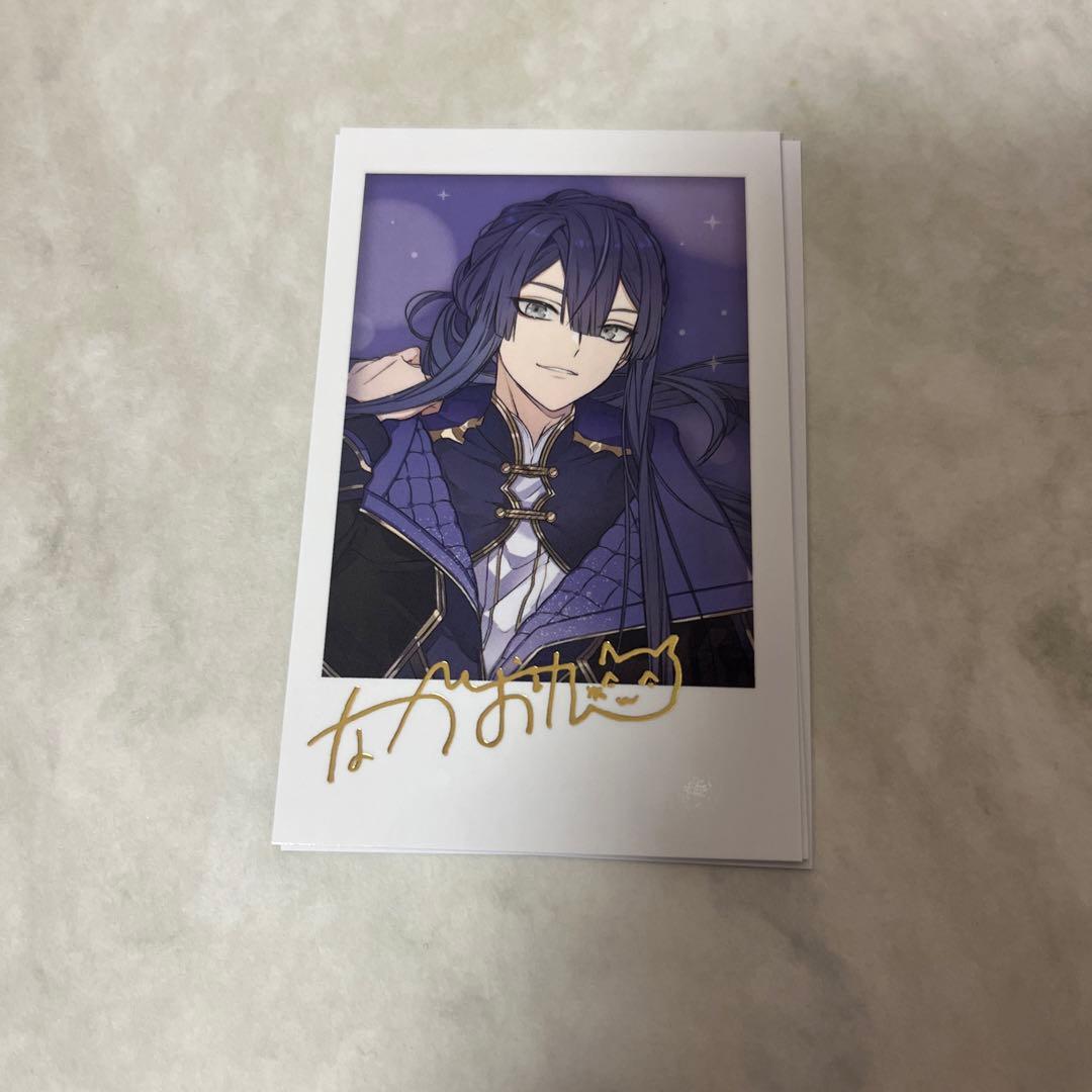 長尾景 5th anniversary 箔入りサイン入りチェキ - メルカリ