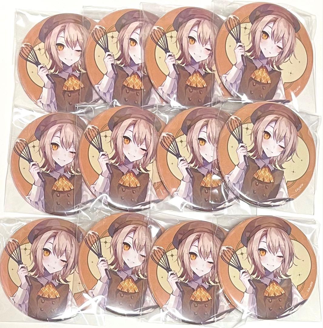 魔法少女ノ魔女裁判 蓮見レイア 江ノ島コラボカフェ 缶バッジ 12個